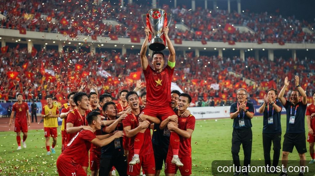 Việt Nam bảo vệ thành công ngôi vương ASEAN Cup: Hành trình từ chông chênh đến vinh quang